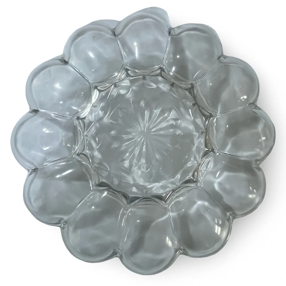 Vintage Anchor Hocking Deviled Egg Platter